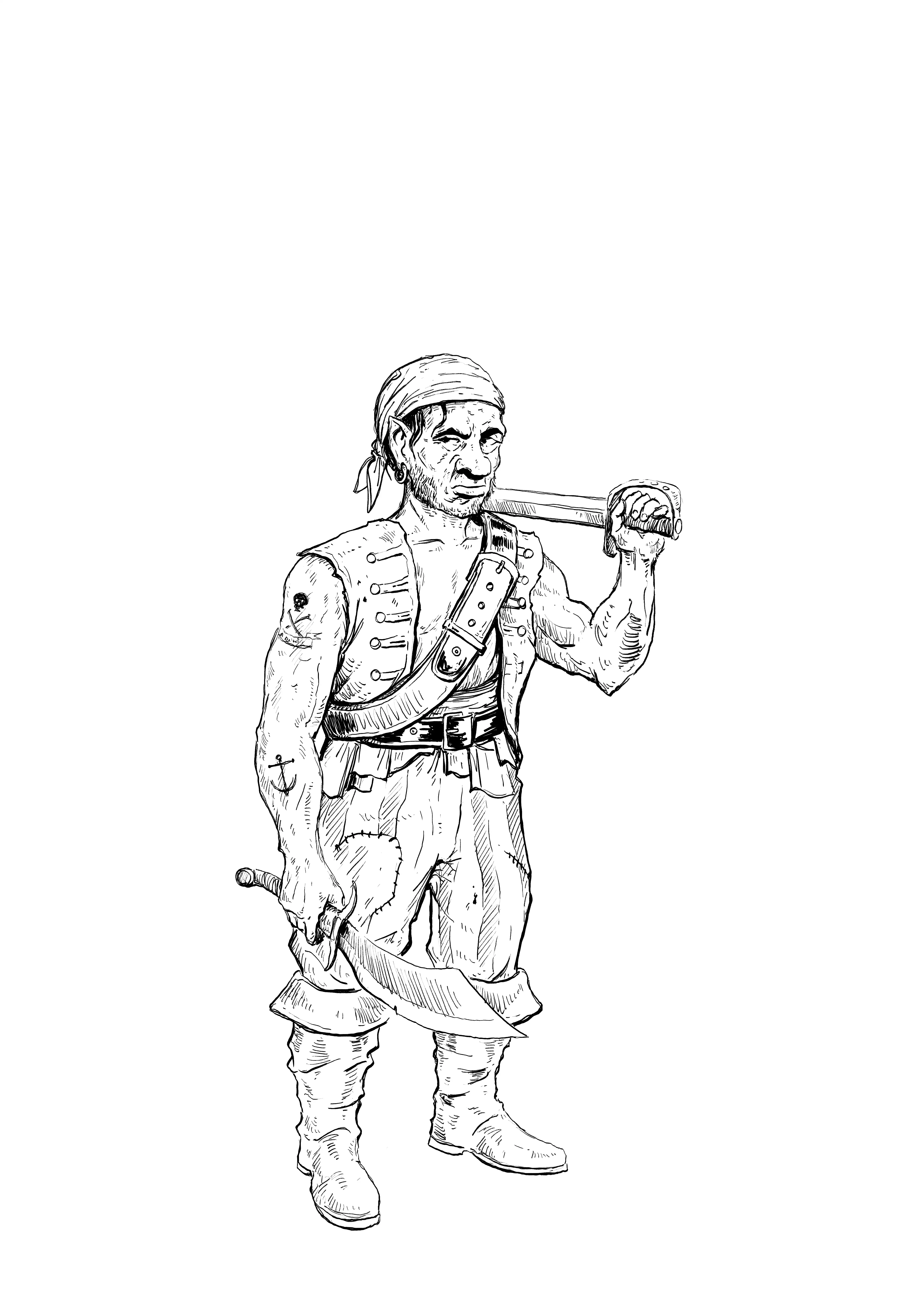 Half-Folk Appearance