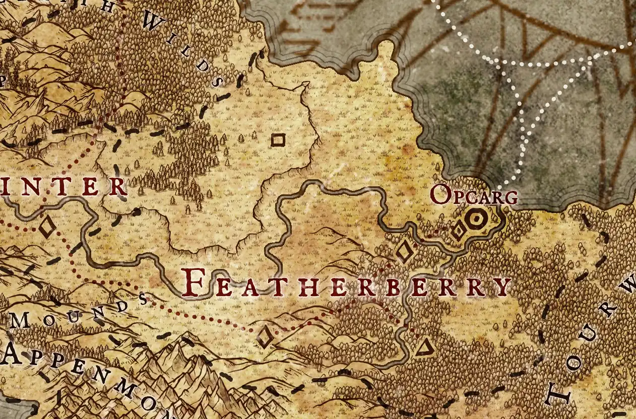 Featherberry Map