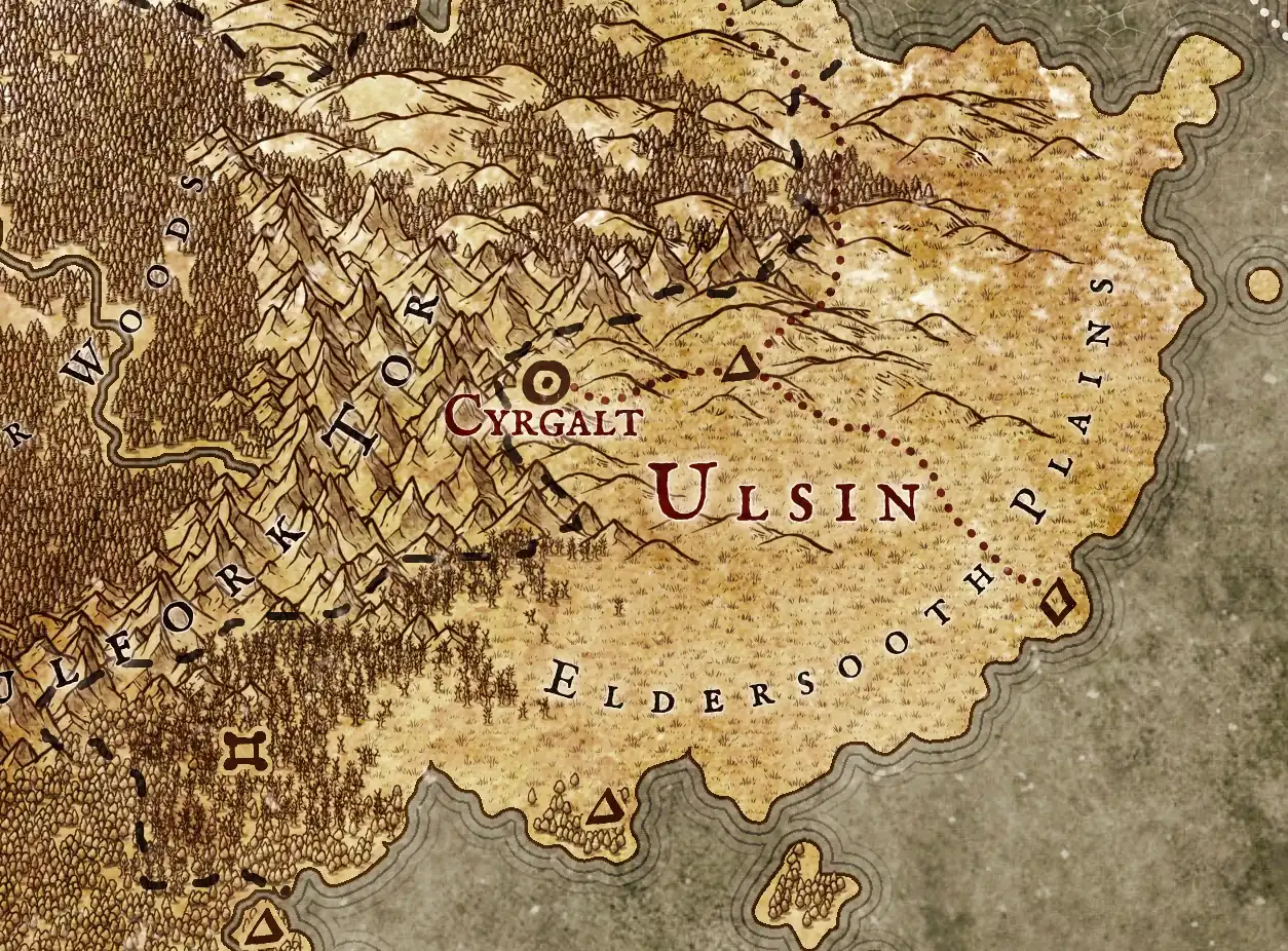 Ulsin Map