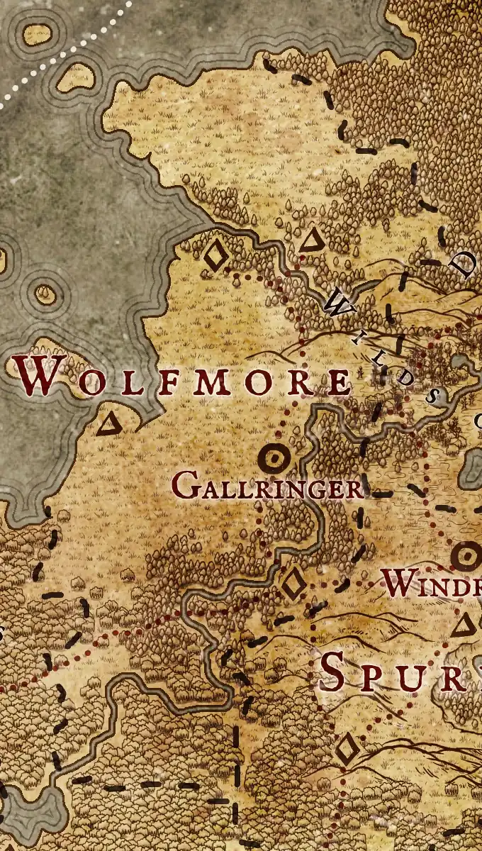 Wolfmore Map